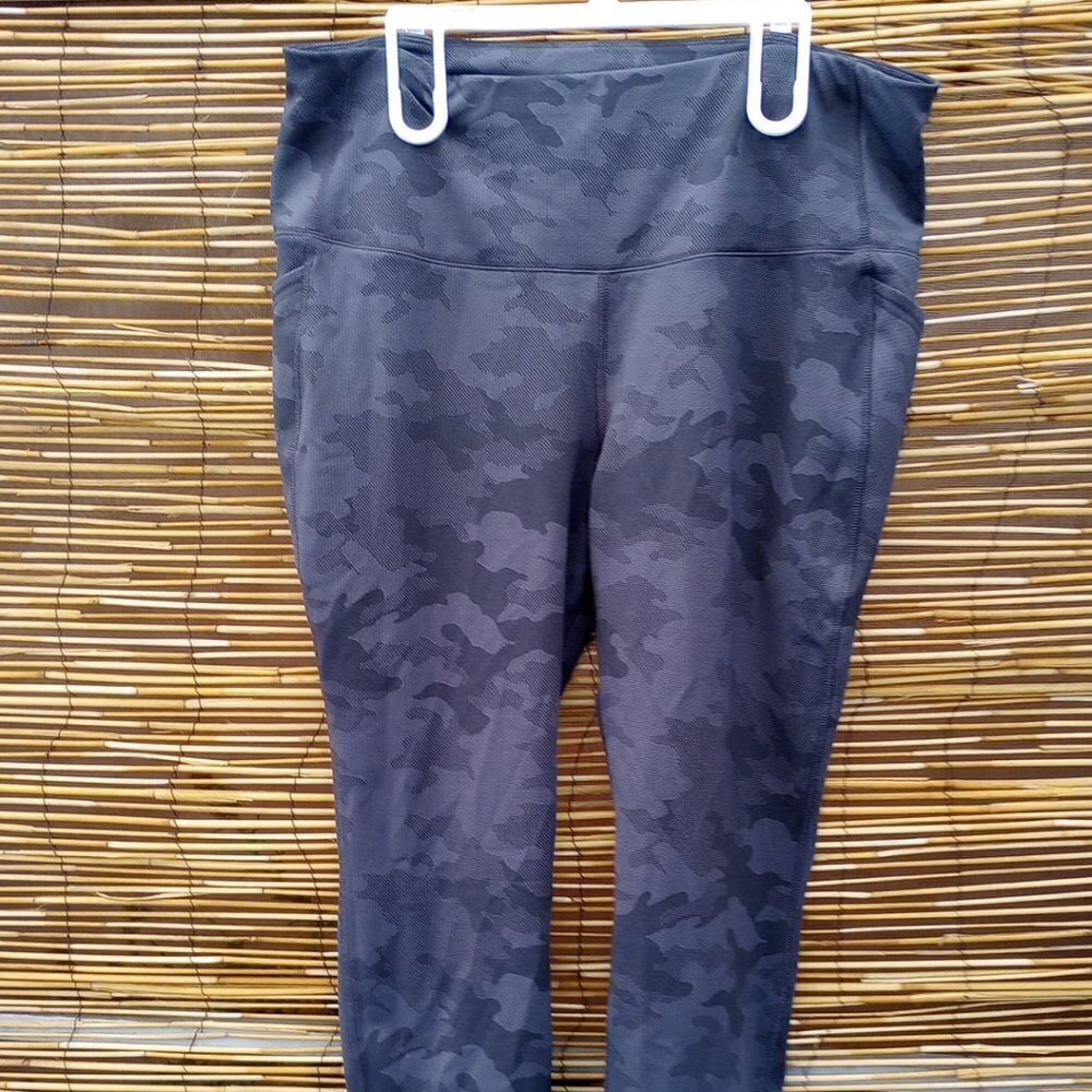 All In Motion Women Plus Camo Leggings - High Waist - Stretchy - XXL